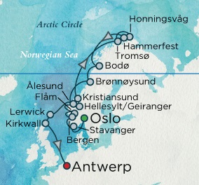 LUXURY CRUISES FOR LESS Crystal Cruises Symphony 2026 July 16 August 3 Oslo, Norway to Antwerp, Belgium