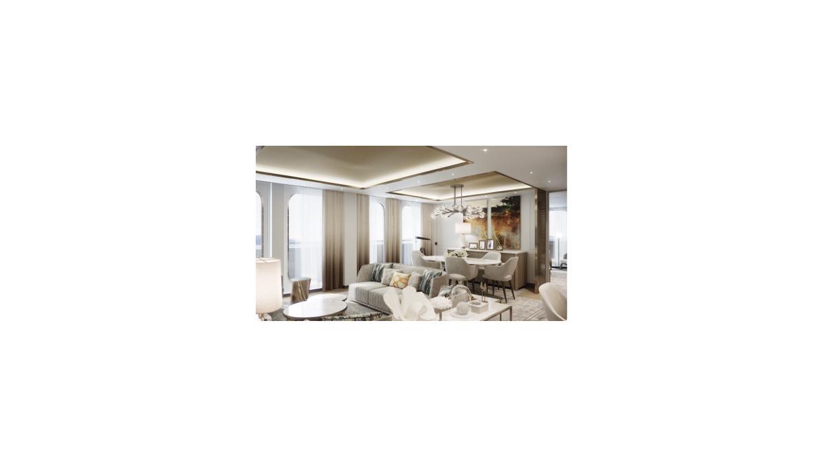 Crystal Endeavor Expedition Penthouse accommodation