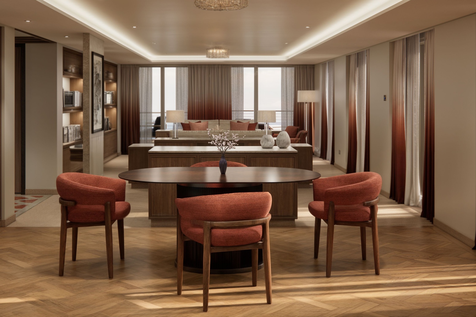 Crystal Grace Penthouse Panorama Suite accommodation