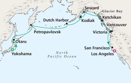 Luxury World Cruise SHIP BIDS - CRUISE SHIP Map