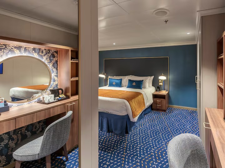 Queen Anne Britannia Inside Stateroom accommodation