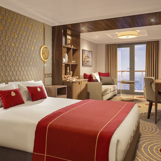 Queen Anne Princess Grill Suite accommodation