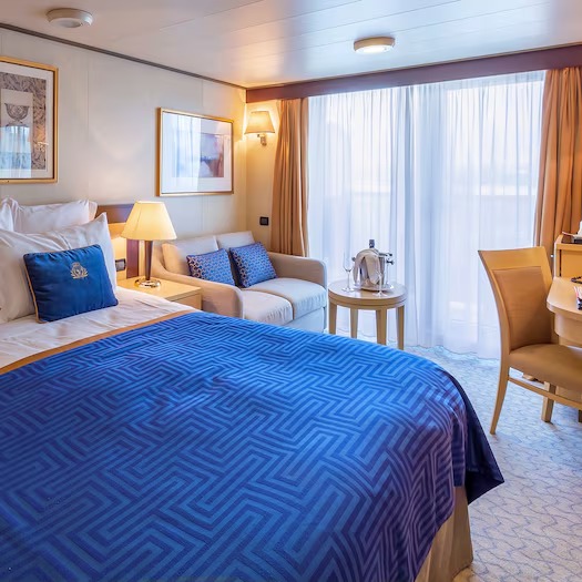 Queen Victoria Britannia Balcony Stateroom accommodation