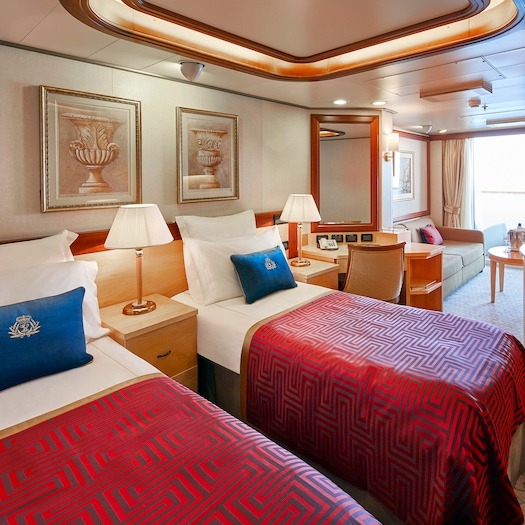 Queen Victoria Princess Grill Suite accommodation