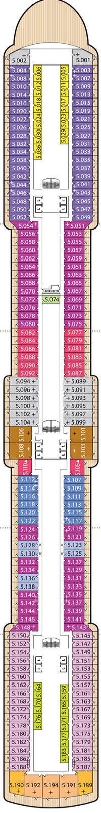 Queen Victoria Cabin Plan