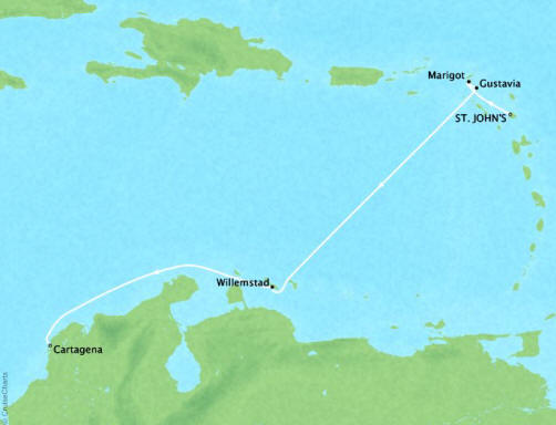 Four Seasons Yachts 2027 Four Seasons One Itinerary 2027