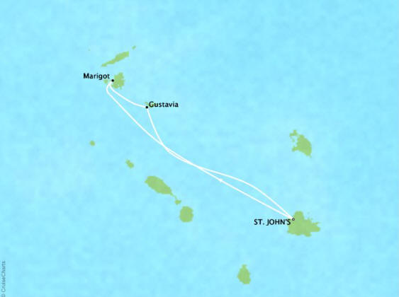 Four Seasons Yachts 2027 Four Seasons One Itinerary 2027