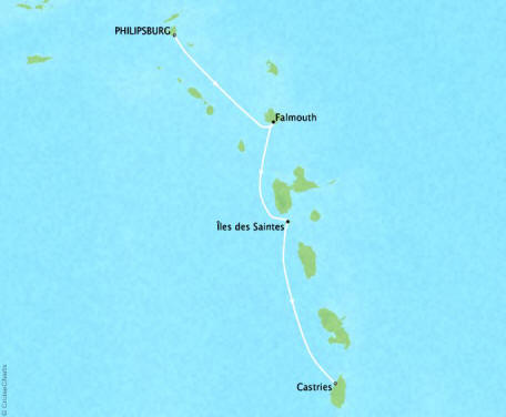 Map Four Seasons One Itinerary 2028