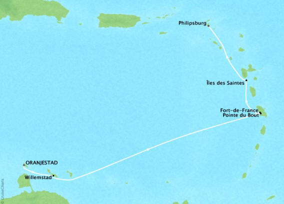 Four Seasons I Voyage FS-I-260222-007 | 7 days itinerary map