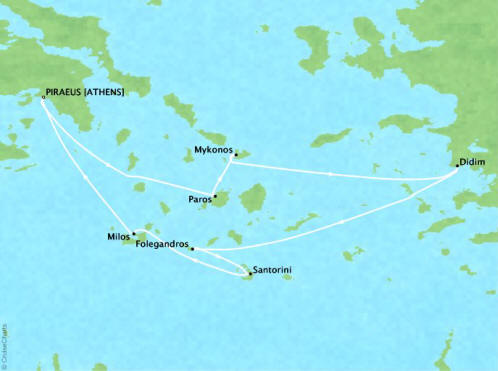Four Seasons I Voyage FS-I-260531-005 | 5 days itinerary map