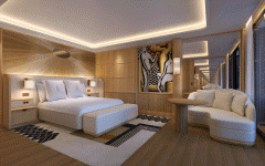 Four Seasons Yachts Cruise - Four Seasons 1 - Seaview Suite bedroom