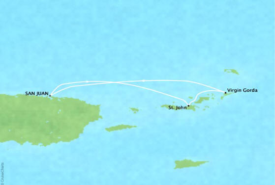 Ritz-Carlton Yacht Cruises MAP 2028 Ilma Itinerary 2028