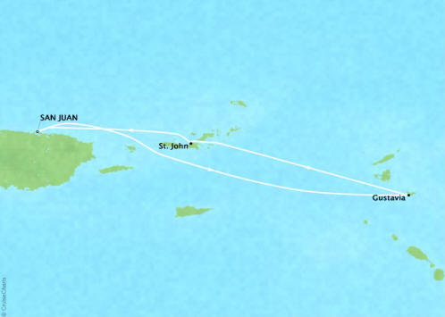 Ritz-Carlton Yacht Cruises MAP 2028 Ilma Itinerary 2028