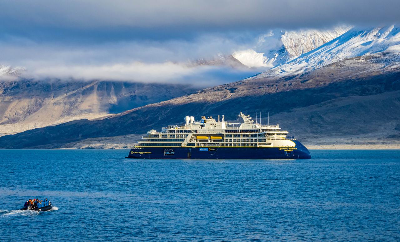 National Geographic Endurance exploring Greenland