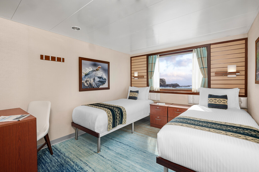 National Geographic Endeavour II Category 02 accommodation