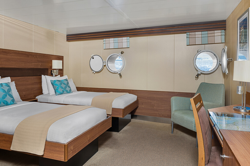 National Geographic Explorer Category 01 accommodation