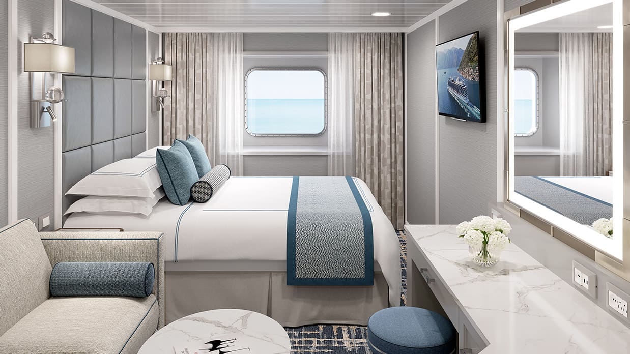 Oceania Aurelia Oceanview Stateroom accommodation