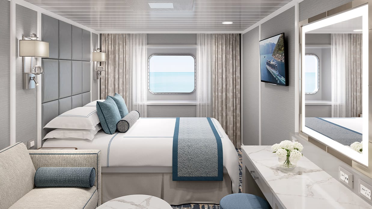 Oceania Aurelia Oceanview Suite accommodation