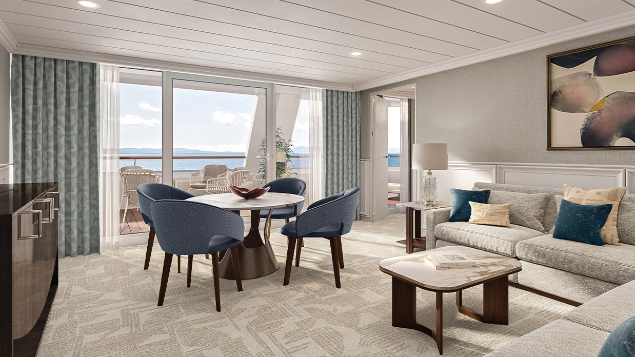 Oceania Aurelia Owner's Suite accommodation