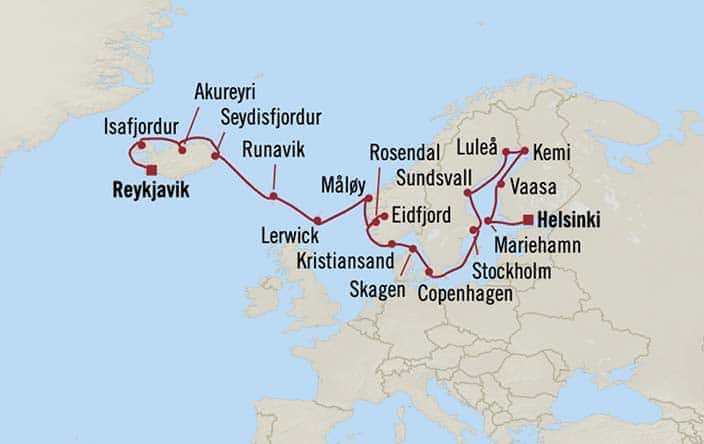 Itnerary Map for Oceania Cruises Insignia Voyage ID INS260620A.jpg