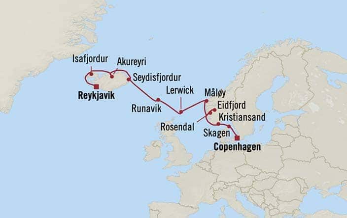 Itnerary Map for Oceania Cruises Insignia Voyage ID INS260702.jpg