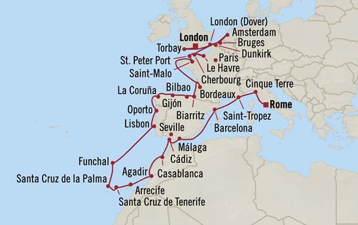 Itinerary Map for Oceania Cruises Marina Voyage ID MNA260428C.jpg