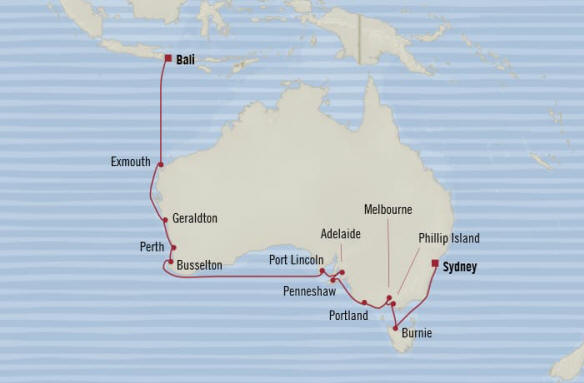 Oceania Regatta Itinerary 2020