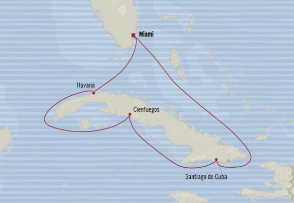 Oceania Sirena Itinerary 2021