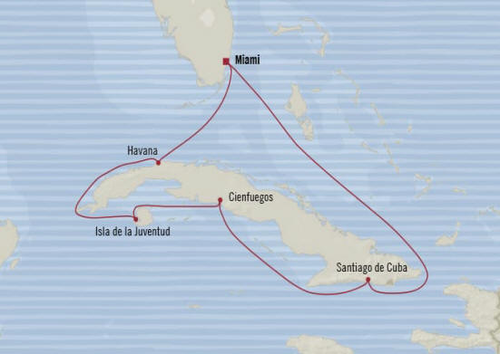 Oceania Sirena Itinerary 2021