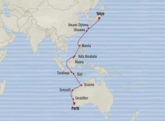 Oceania Insignia Itinerary 2022