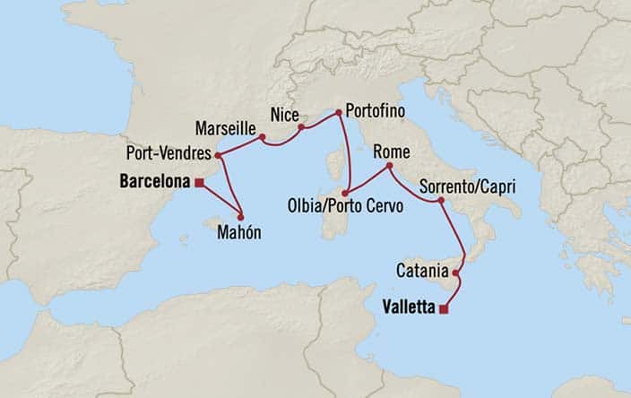 Oceania Nautica luxury cruise ship