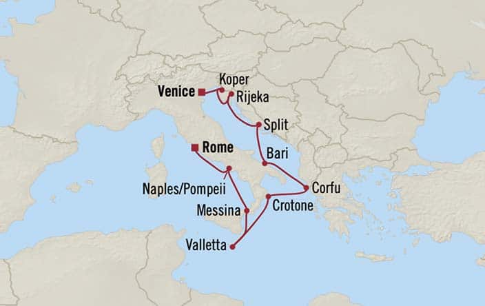 Oceania Nautica luxury cruise ship