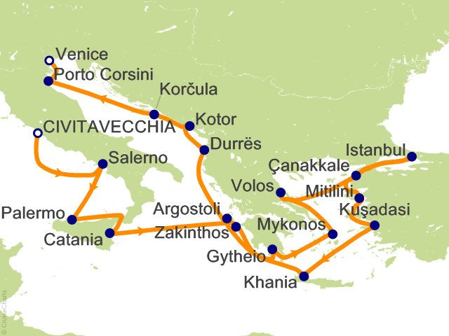 SIRENA OCEANIA CRUISES