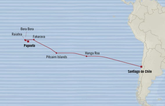 Oceania Cruises Marina Itinerary 2019