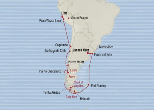 7 Seas Luxury Cruises Oceania Marina 2025