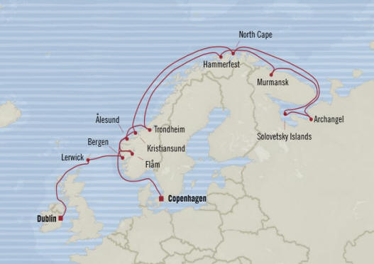 Oceania Nautica Cruises Itinerary 2019