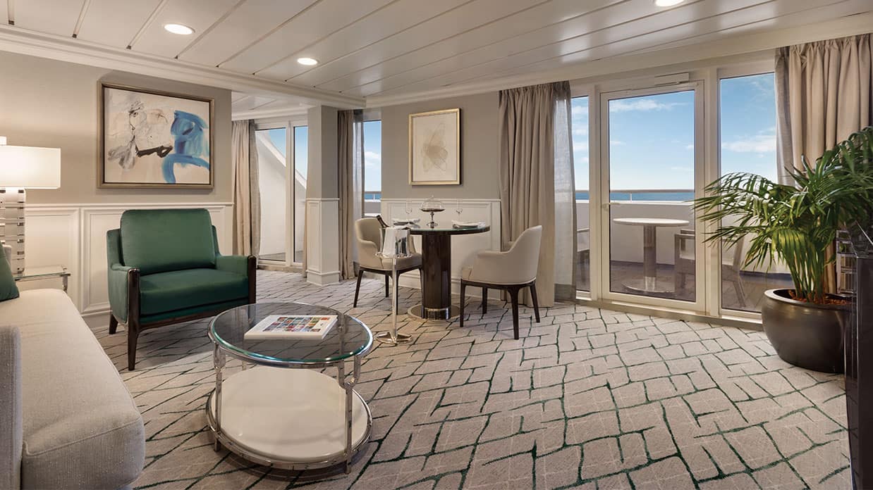 Oceania Nautica Vista Suite accommodation