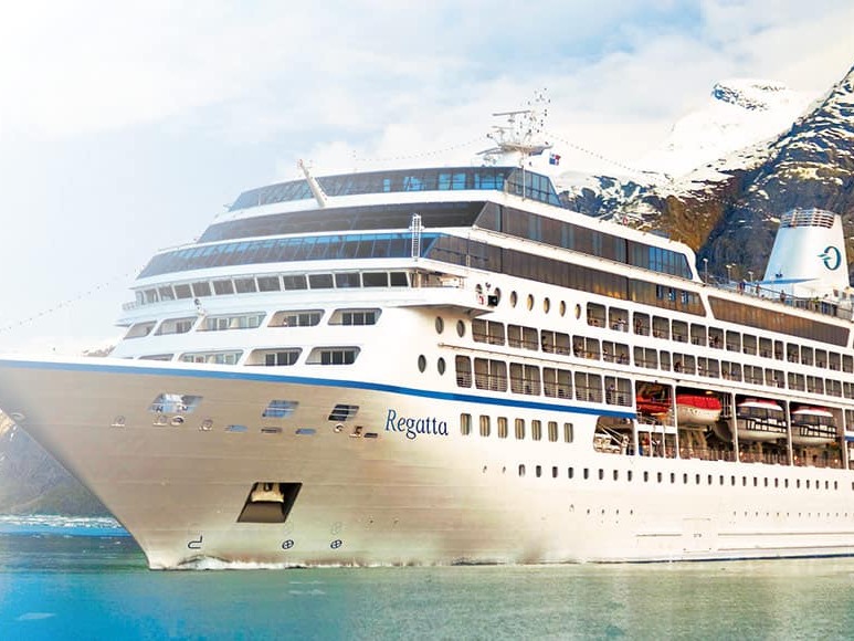 Oceania Regatta cruise ship with premium Oceania itineraries