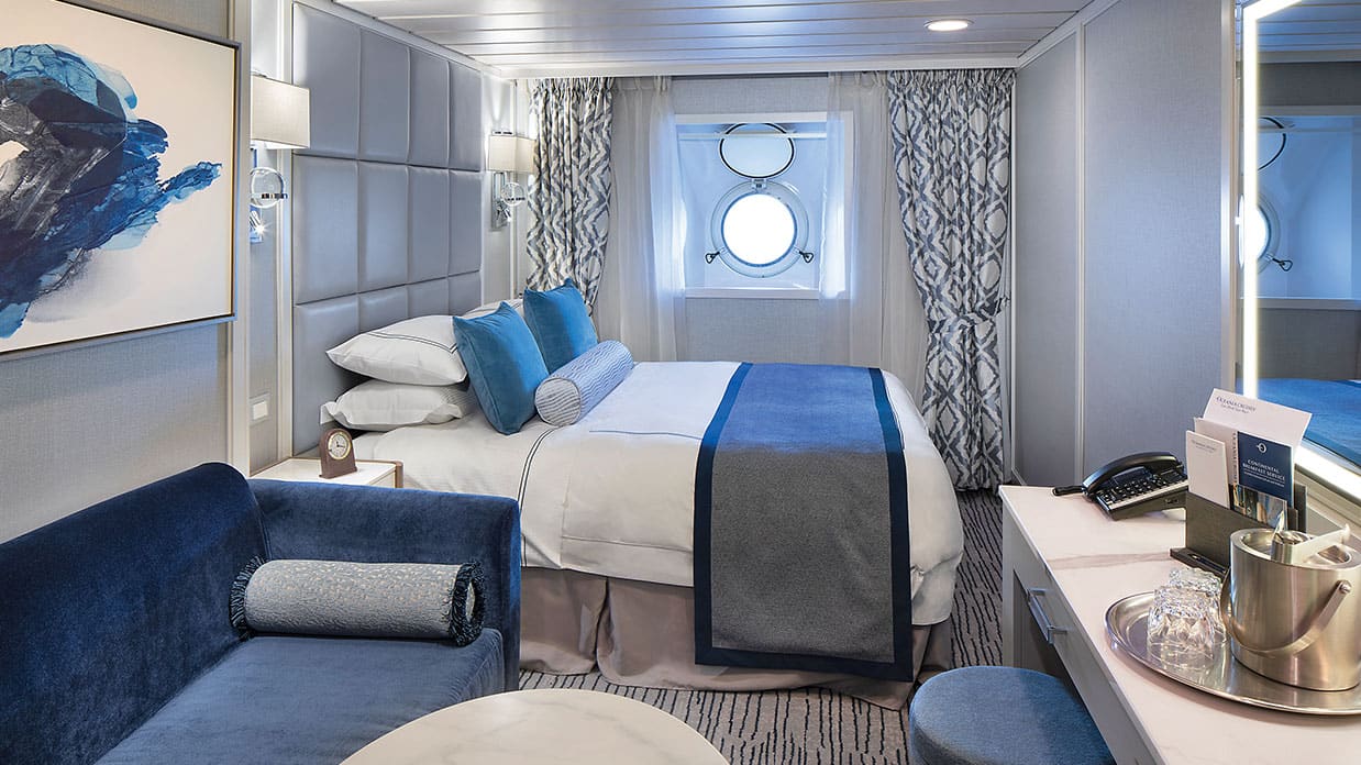 Oceania Regatta Oceanview accommodation