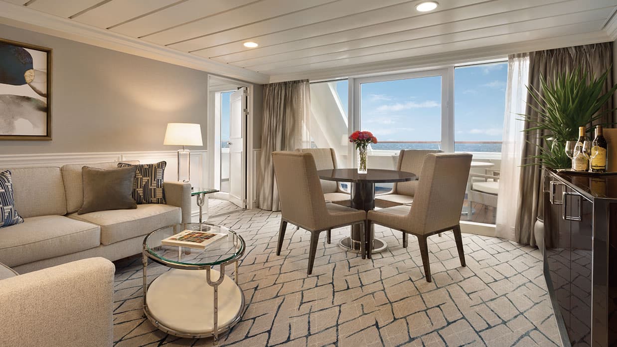 Oceania Regatta Owner's Suite accommodation