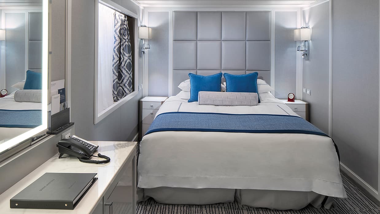 Oceania Regatta Solo Oceanview Stateroom accommodation