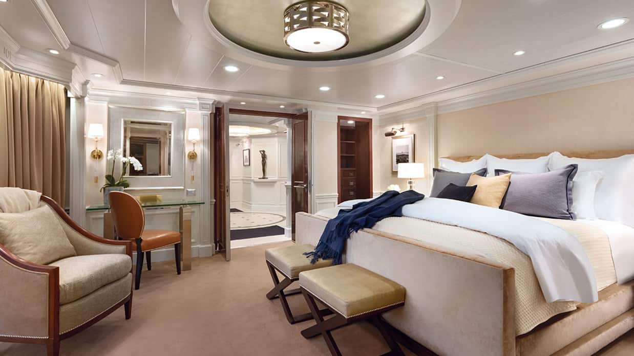 Oceania Riviera Owner's Suite accommodation
