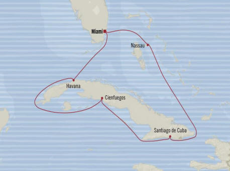 7 Seas Luxury Cruises Oceania Sirena  2025