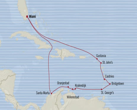 7 Seas Luxury Cruises Oceania Sirena  2025