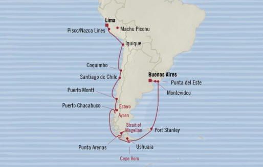 Oceania Sirena Cruises Itinerary 2019