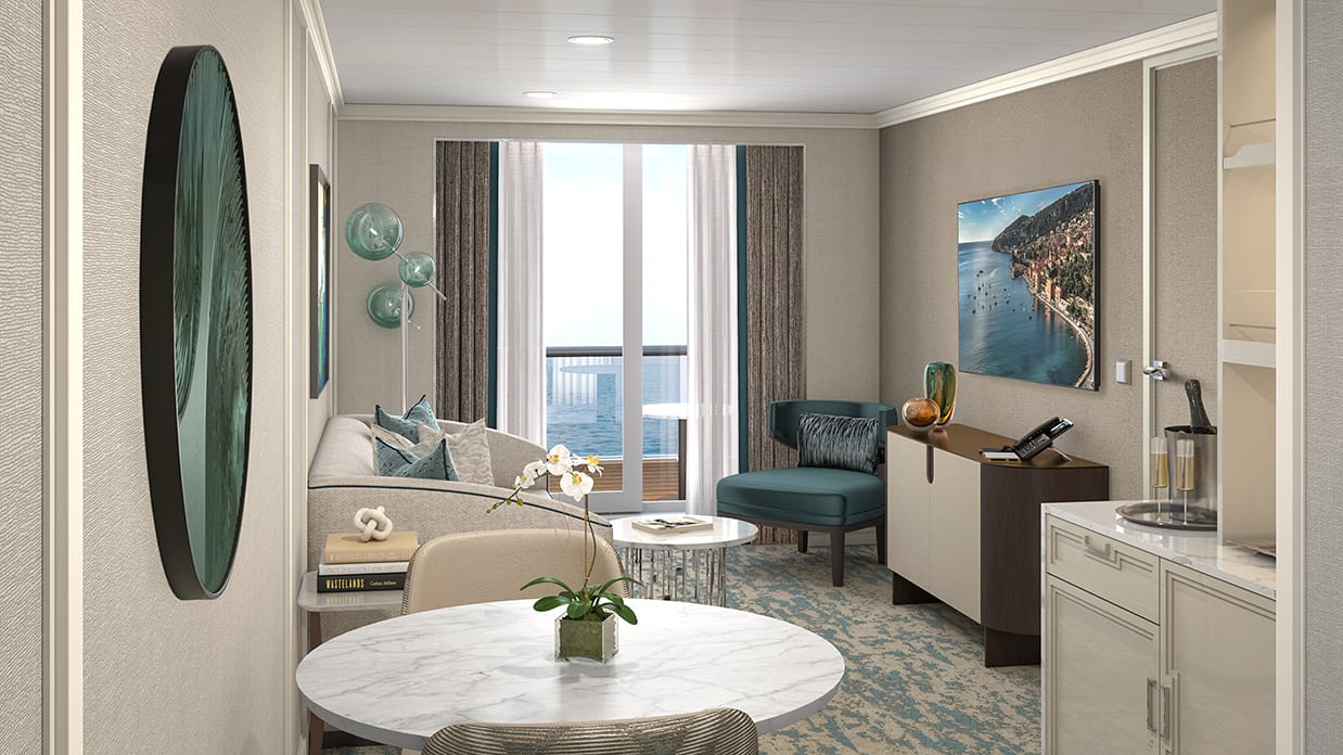 Oceania Sonata Horizon Suite accommodation