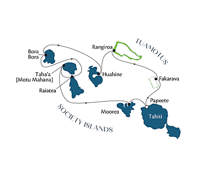 Paul Gauguin Cruises 2027 Your itinerary