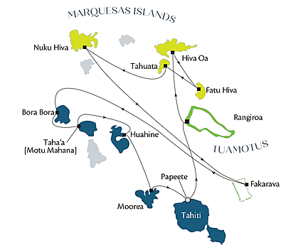 Paul Gauguin Cruises 2027 Your itinerary
