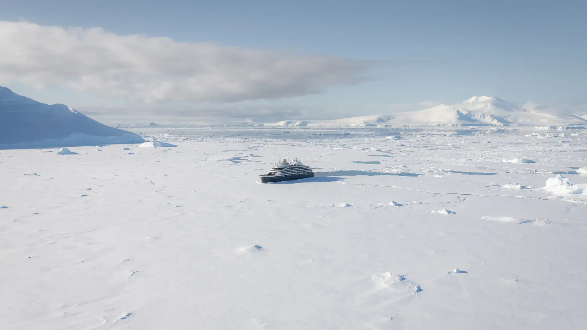 Le Commandant Charcot, hybrid-electric polar exploration ship in the Ponant fleet