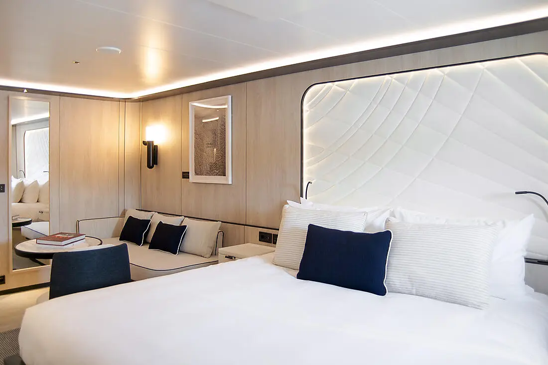 Junior Suite in the Three-masted sailing yacht accommodation range